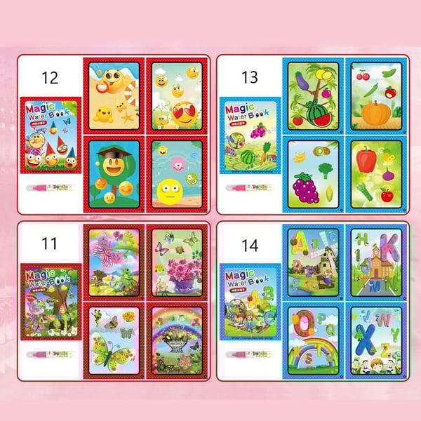 SALE - Herbruikbare schilderboeken voor kinderen