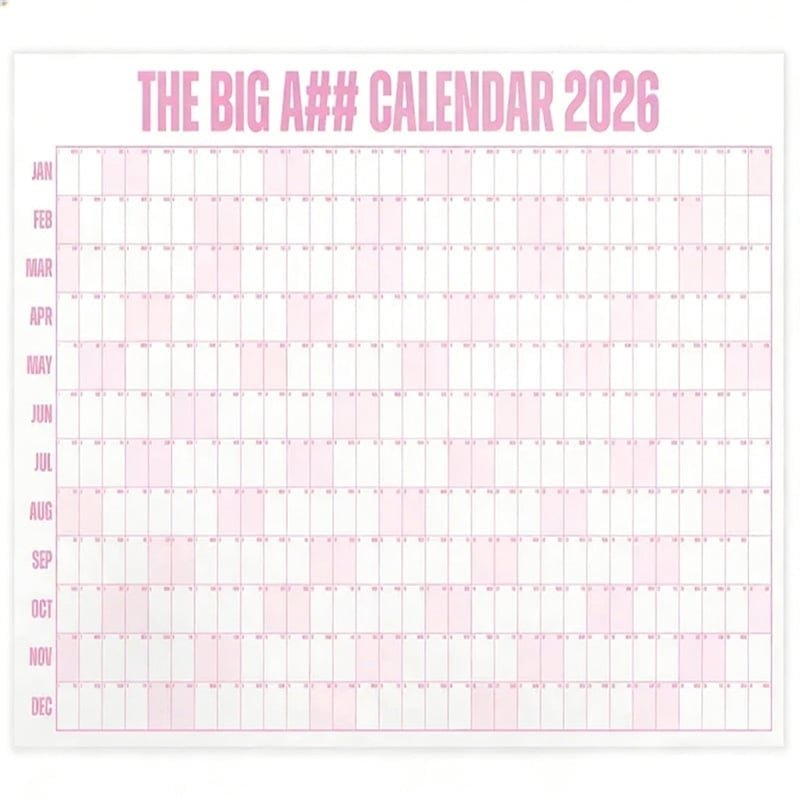Oversized Wall Calendar