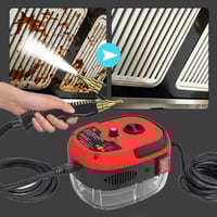 Højtemperaturs damprenser