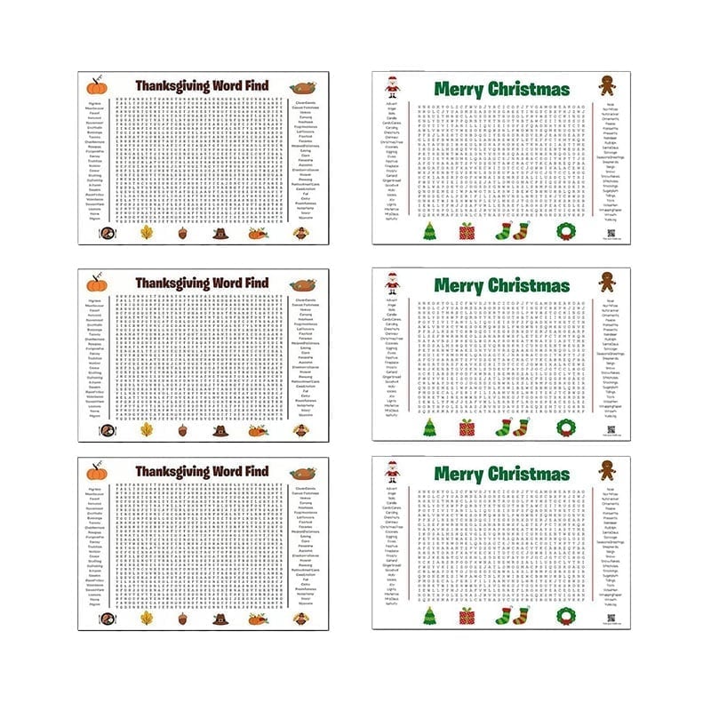 Word Fill-in Puzzle Poster