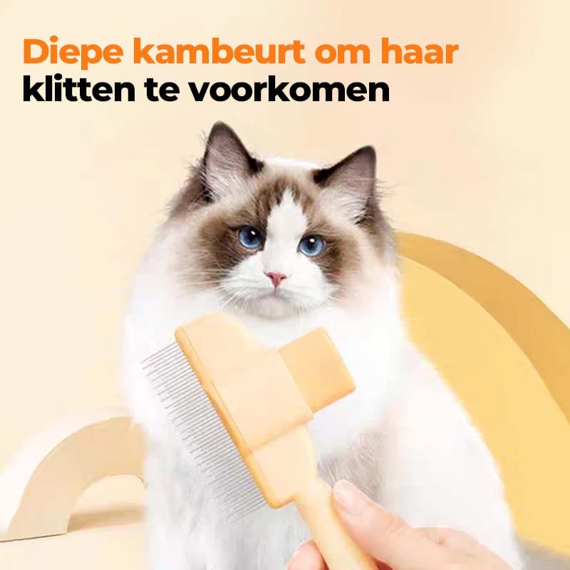 Saker One-touch kam voor het verwijderen van dierenhaar