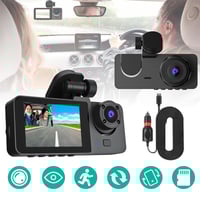 HD triple-lens driving recorder