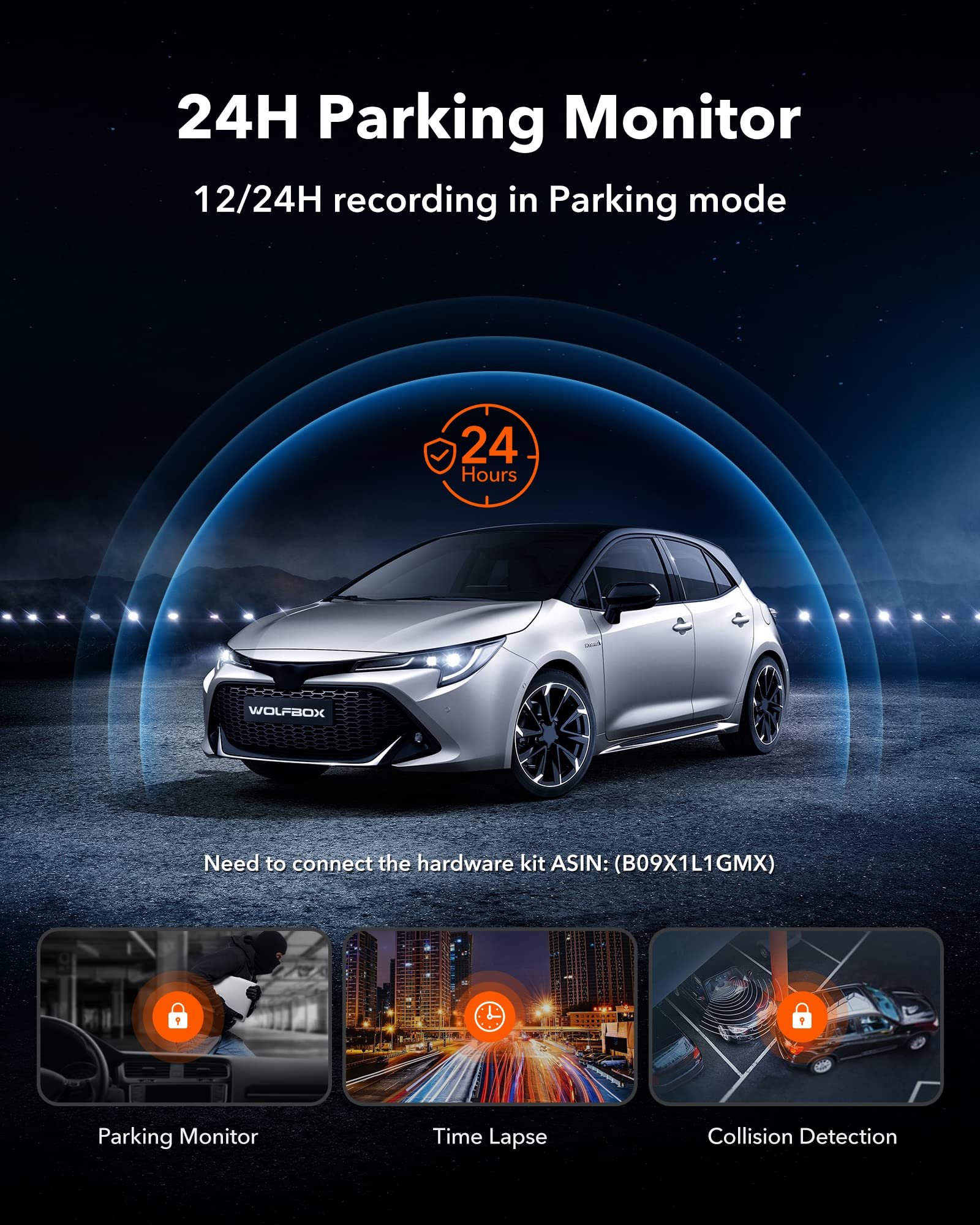 Sakerplus Rear View Mirror Camera