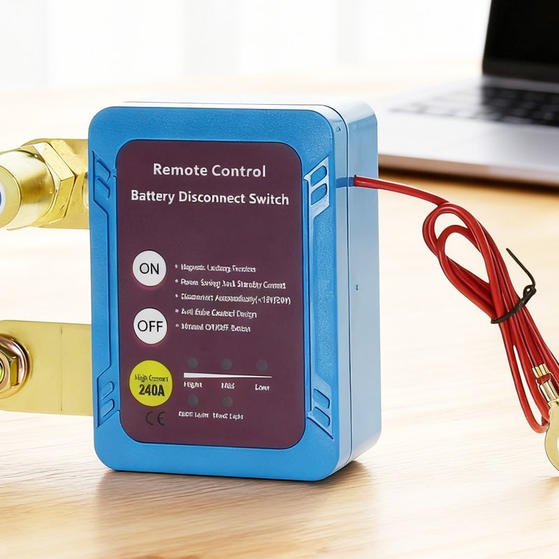 High-Current Smart Battery Disconnect Switch