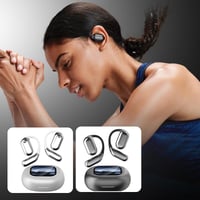 Écouteurs sans fil à oreille ouverte Bluetooth à écran tactile