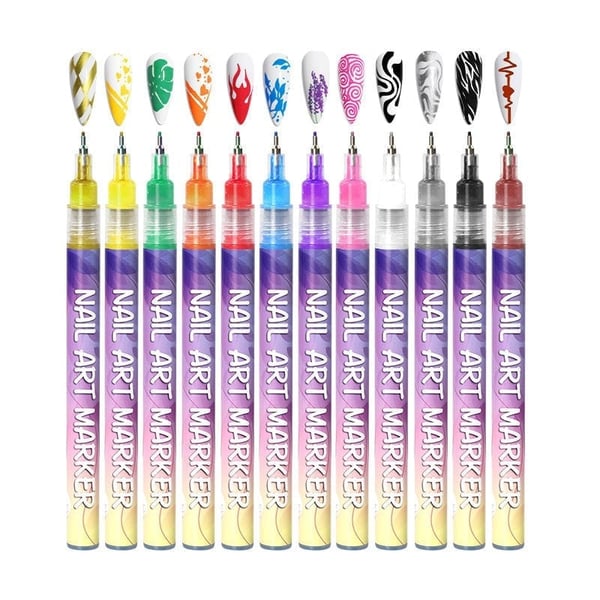 Saker® Nail Doodle Pen for DIY Nail Art