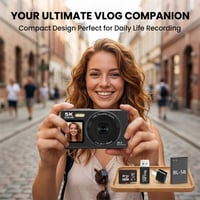 5K Dual Screen Digital Camera
