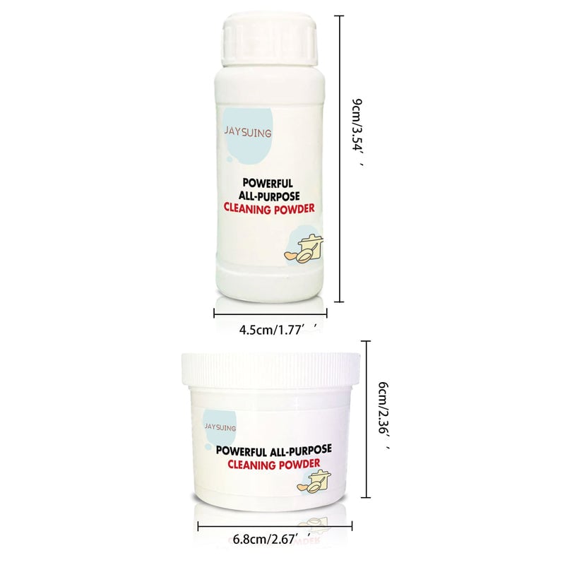 Potente polvere detergente multiuso per la cucina