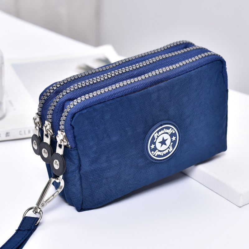 Lässige wasserdichte Handtasche mit Handgelenkschlaufe