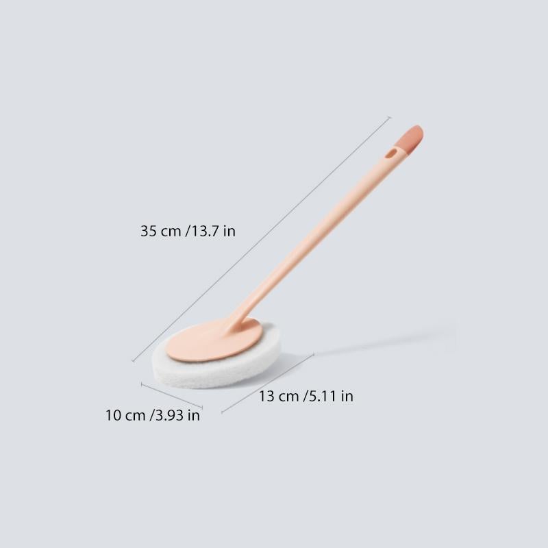 Scouring Pad with Long Handle
