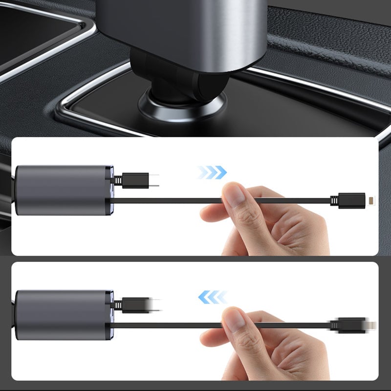 4 in 1 intrekbare autolader