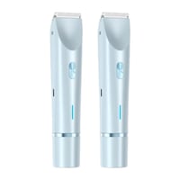 Tondeuse à cheveux électrique étanche et rechargeable à double tête