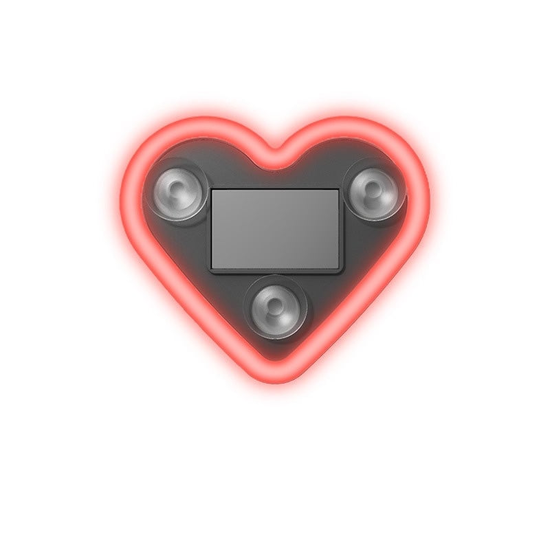 Solar Heart LED Car Ambient Light