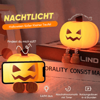 Kürbis-Nachtlicht