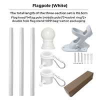 Wall- Mounted Flagpole