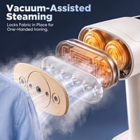 Kexon™ Portable Steam & Suction Garment Steamer