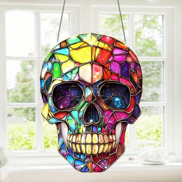 Skull Acrylic Pendant