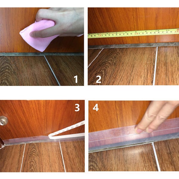 Multifunktionel silikone-tætningsstrimmel