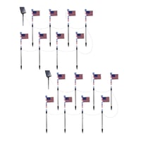 Outdoor Independence Day Decorative Light Post