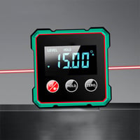 Magnetischer digitaler Winkelmesser mit elektronischem Laser