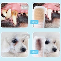 Pet Teeth Cleaning Finger Wipes(50 pieces)