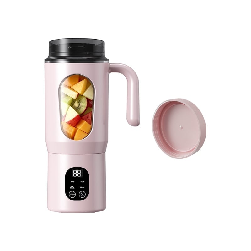Portable 2-in-1 Electric Juicer and Smoothie Blender