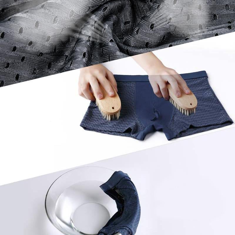 Mens Breathable Ice Silk Underwear