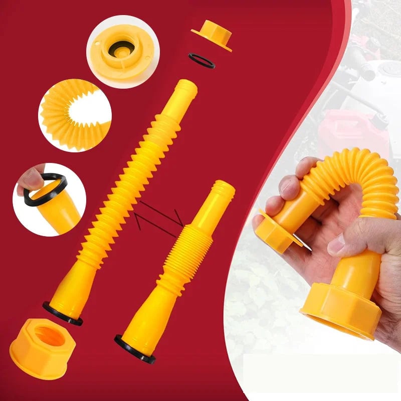 Saker Benzinkanister-Auslauf-Ersatz Mit Flexibler Anti-Verschütt-Düse