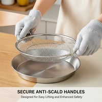 Oil Draining & Food Strainer Tray