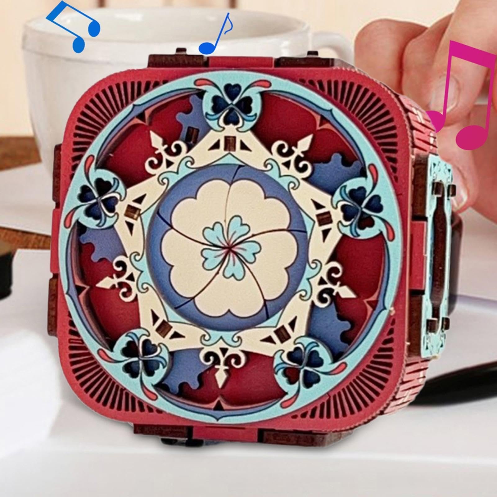 SAKER DIY Wooden Music Box