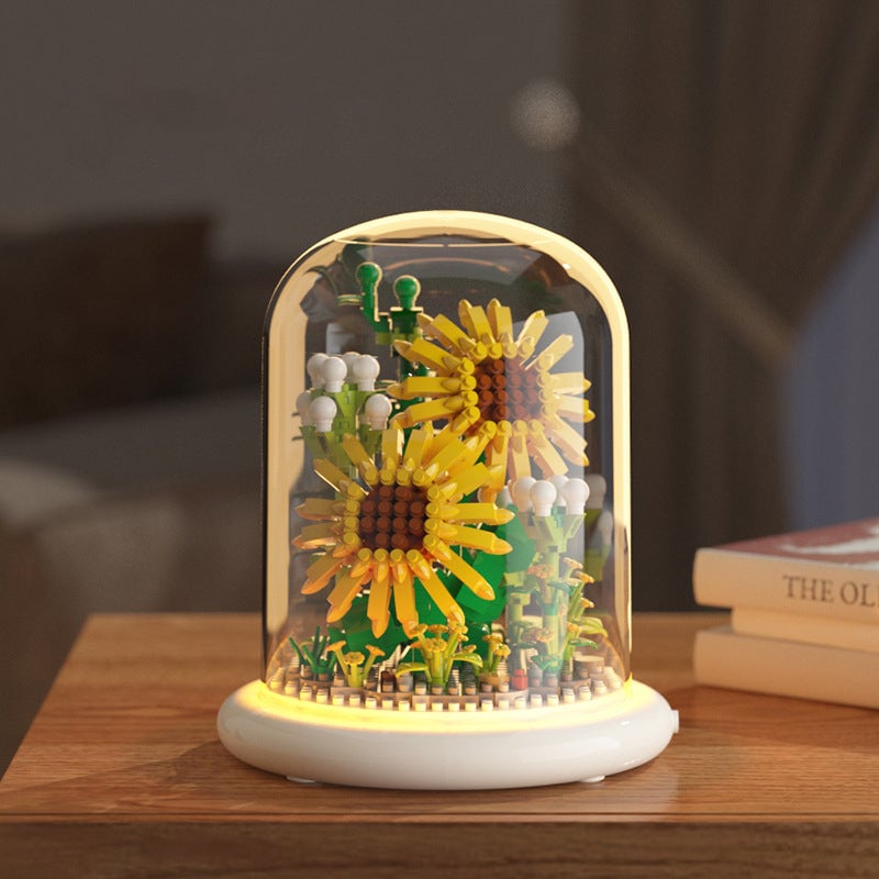 Exquisite Bausteine-Blumenornamente
