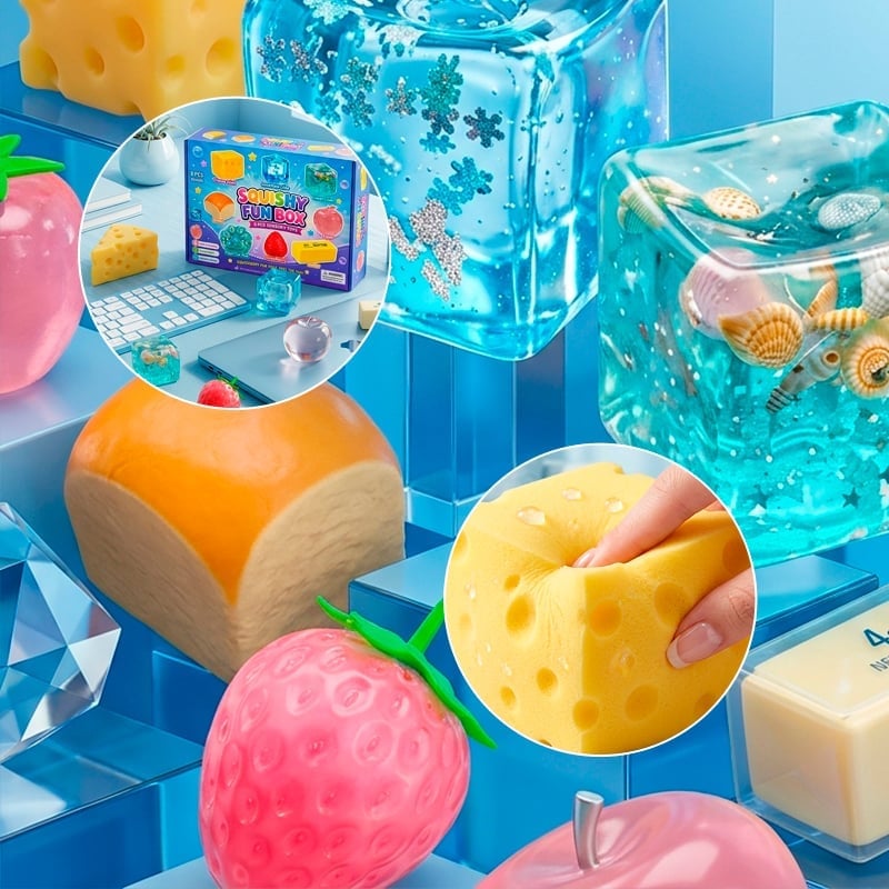 Squishy Fun Box Sensorisches Spielzeug