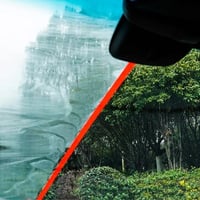 Dispositivo per la rimozione della pellicola di olio di vetro