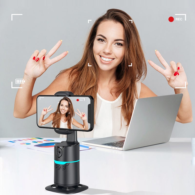 360° Rotatable Intelligent Automatic Pan-Tilt Stabilizer