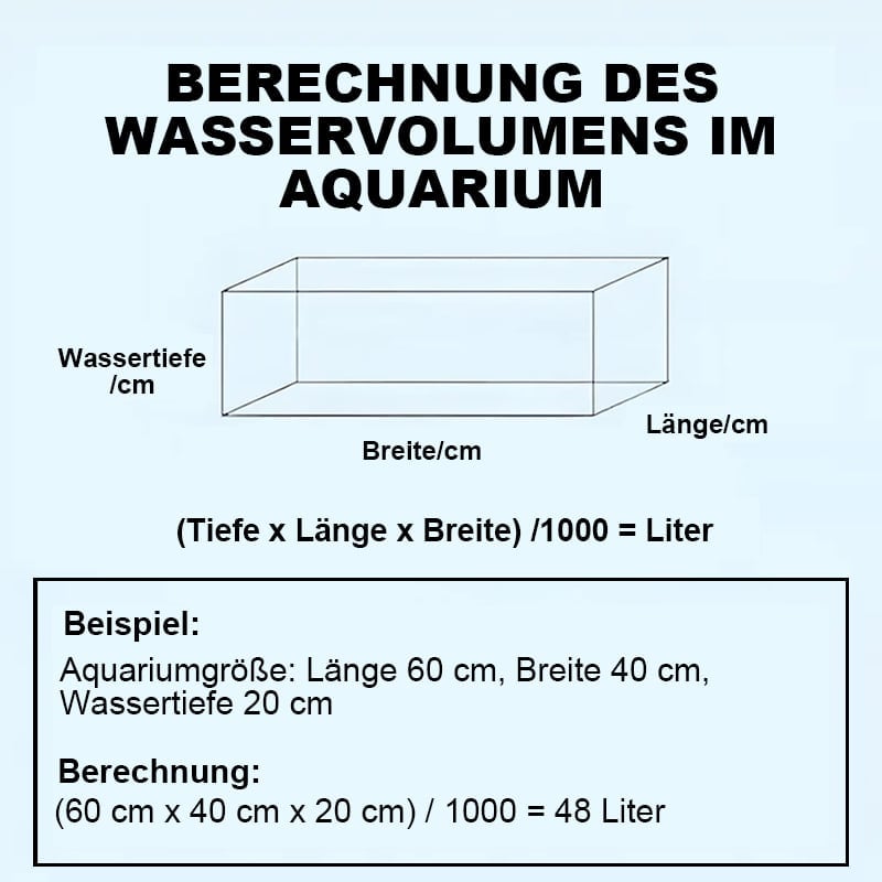 Leistungsstarke Aquarium-Wasserreinigungstablette