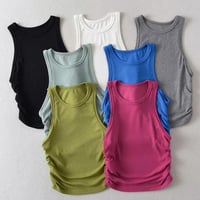 Summer Slim-Fit Ribbed Tank
