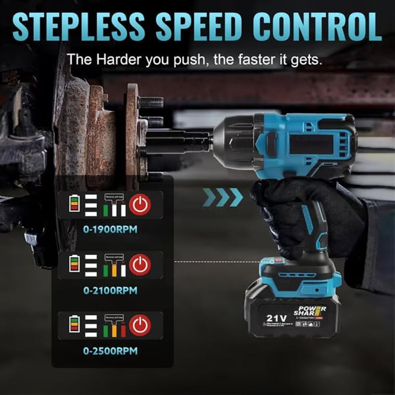 Saker 21V Cordless Impact Wrench