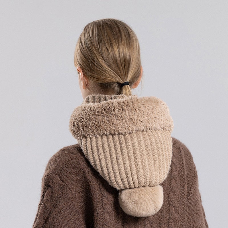 Damen-Strickmütze für Herbst und Winter