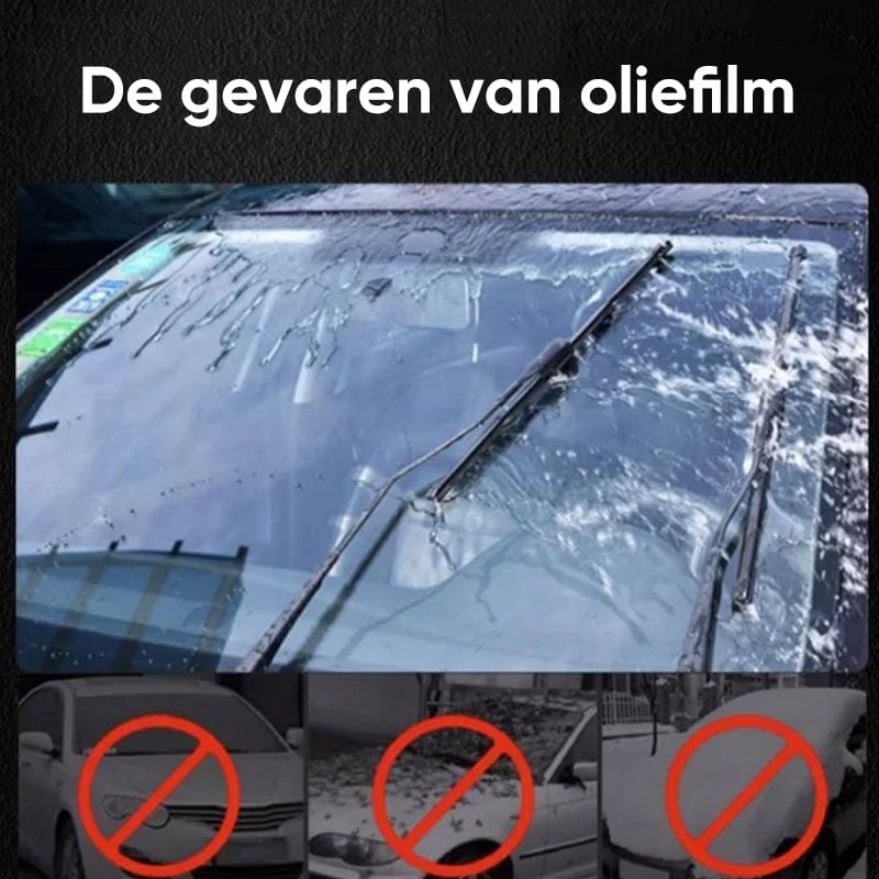 Krachtige ruitenreiniger en oliefilmverwijderaar