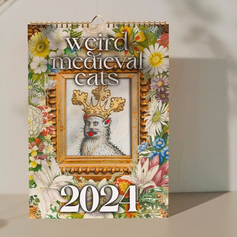 Konstig medeltida kalender 2024