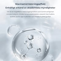 Niacinamid blekande ansiktsrengöring