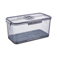 Fridge Storage Box with Drain Tray
