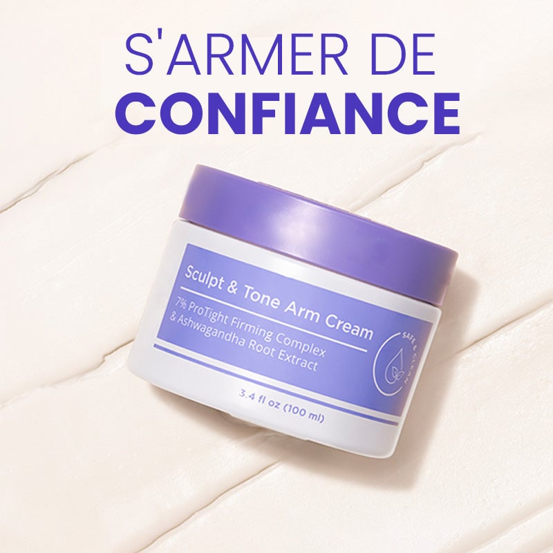 Crème pour les bras sculptée et tonique💪
