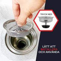 Diskbänk Ersättningsfilter  i Rostfritt stål