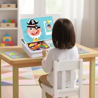 Magnetic Puzzle Learning Building Block Toys