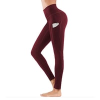 Grote maten legging met hoge taille en stretch