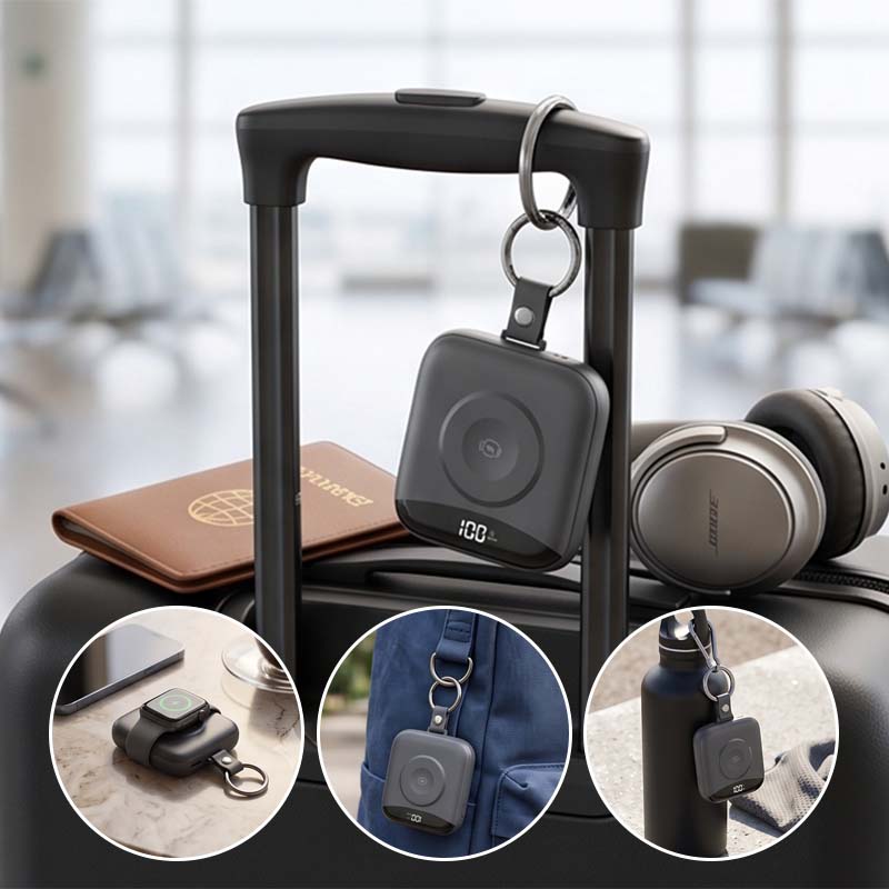 Tragbare Powerbank mit Schnellladefunktion
