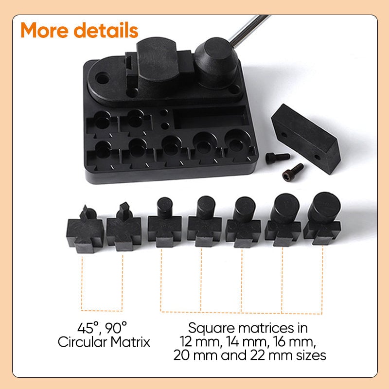 Wire Bending Jig Set with Adjustable Dies