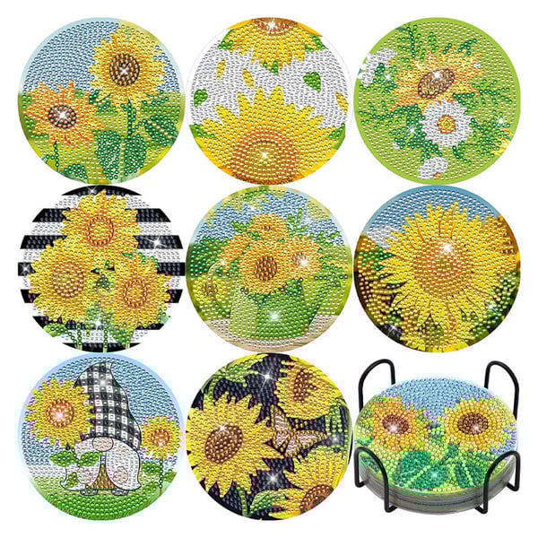 DIY Diamond Painting Coasters