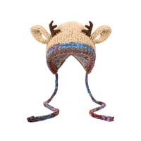 Cute Christmas Antler Beanie Hat